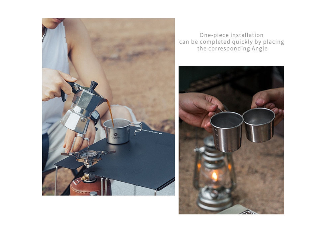 Taza De Café Sierra De Acero Inoxidable 304 De 160 Ml, Portátil Para Acampar, Picnics, Senderismo Y Actividades Al Aire Libre.
