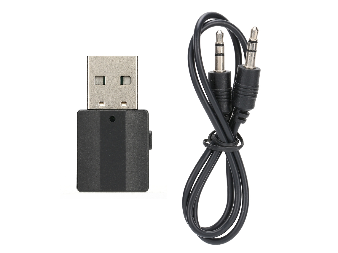 Adaptador Bluetooth 5.0 Transmisor Receptor 2 En 1 Plug And Play Con Botón De Cambio Rápido