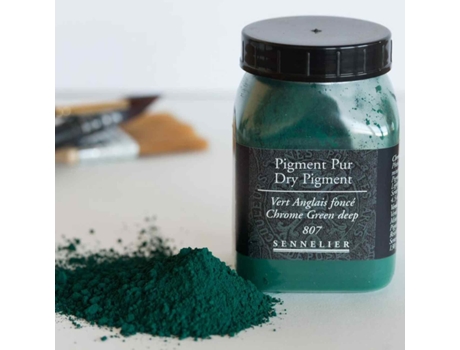 Pigmento SENNELIER Tintas Frasco de 130g verde
