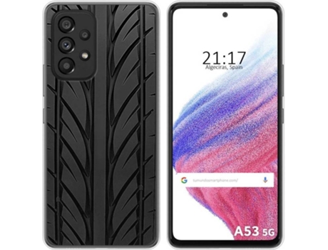 Carcasa para Samsung Galaxy A53 5G TUMUNDOSMARTPHONE Dibujos Neumatico Multicolor