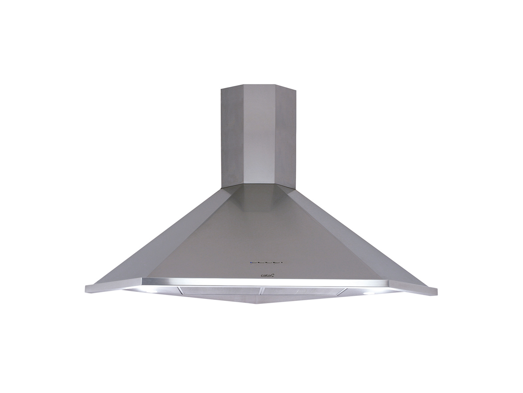 Campana de Isla CATA Angolo (600 m3/h - 98.5 cm - Inox)