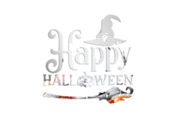 Adhesivo de espejo de Halloween, tridimensional, autoadhesivo para decoración de fiestas Kofihety