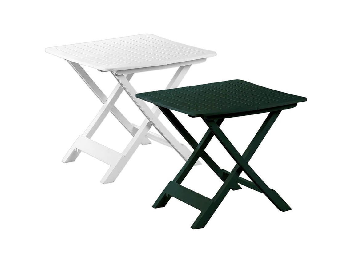 Mesa plegable tevere 79x72 cm blanca