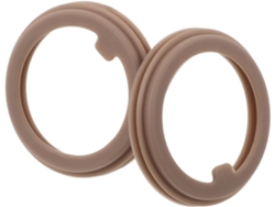 Juego de 2 anillos de sellado térmico para tazas, de silicona Slowmoose