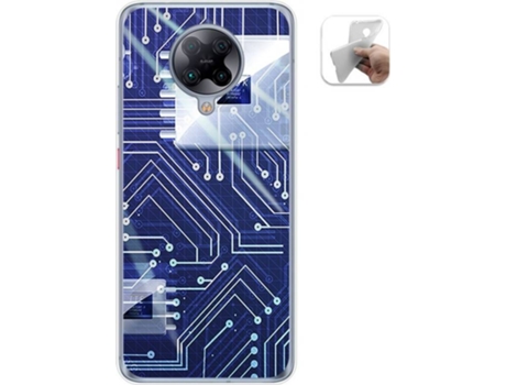 Carcasa Xiaomi POCO F2 Pro TUMUNDOSMARTPHONE Circuito Multicolor