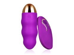 Vibrador De Control Remoto De 12 Frecuencias, Estimulador De Cltoris Femenino (morado)