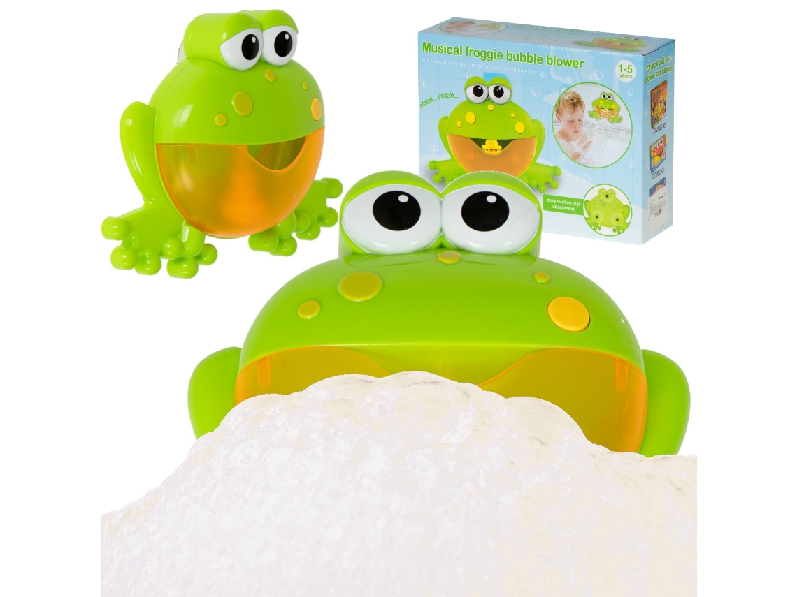 Generador de burbujas Juguete de baño de burbujas Rana Pricenet
