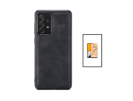 Funda para Samsung Galaxy A52/A52 5G GIFT4ME Piel Negro