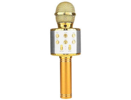 Micrófono Bluetooth ARTIZLEE MIC020 (Autonomía: 5 h - Amarillo)