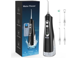 Irrigador Inalámbrico Ipx7 De 310 Ml Con 4 Modos, 4 Boquillas De Pulverización Y Cepillo Eléctrico.