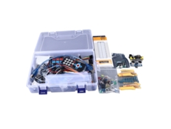 Kit De Iniciación A La Electrónica Con Placa De Pruebas 830, Sensor De Temperatura Y Humedad, Led, Zumbador Y Resistencia.