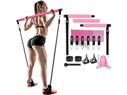 La barra de pilates de 81 kg tiene 6 niveles de resistencia ajustables. Mudg