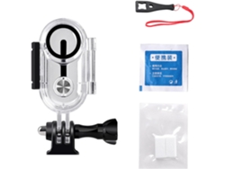 Carcasa Go 3s Sea Con Lente De Cristal Óptico, Inserciones De Acero Inoxidable Y Estuche Protector.