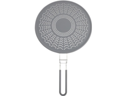 Filtro de aceite de silicona, antisalpicaduras, anillo de acero inoxidable resistente al calor, 29 cm de diámetro Gokoco