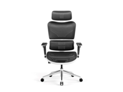 Silla de oficina Diablo V Commander negra, blanca Dcr