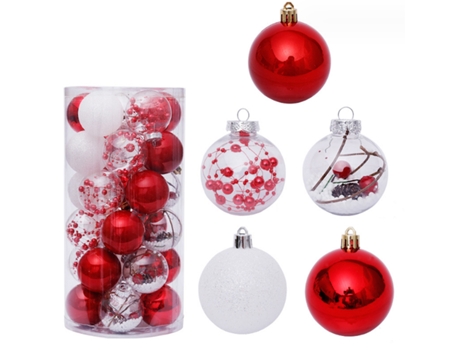 Adorno de Navidad TUSERXLN Plástico Blanco