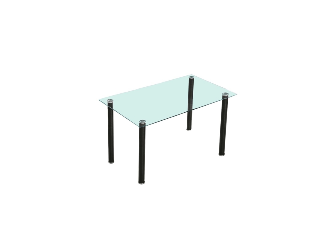 Mesa de comedor Yuri Negro 140 x 75 x 80 cm