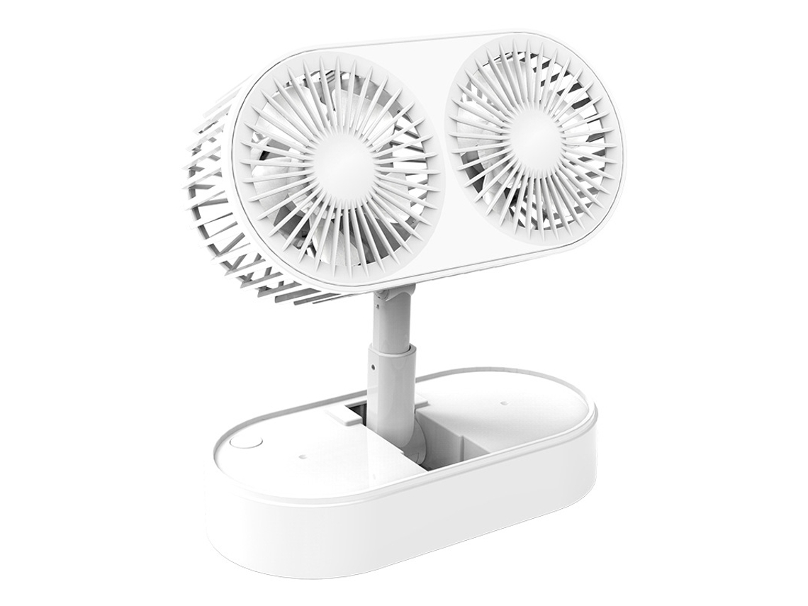 Ventilador RAMPOW de escritorio de doble cabezal