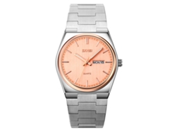 Reloj De Cuarzo Skmei 9288 Para Hombre, Resistente Al Agua Hasta 30 M, Con Brazalete De Acero Inoxidable.