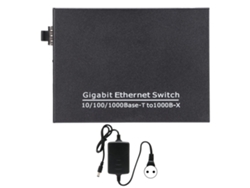 Conmutador Gigabit Ethernet de 2 puertos Tbcmc3712esfp Plug and Play Estable y robusto
