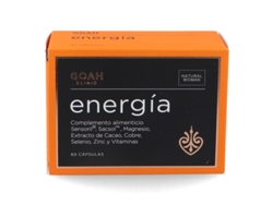 Complemento Alimentar GOAH CLINICS Goah Clinic Energia 60 Cápsulas