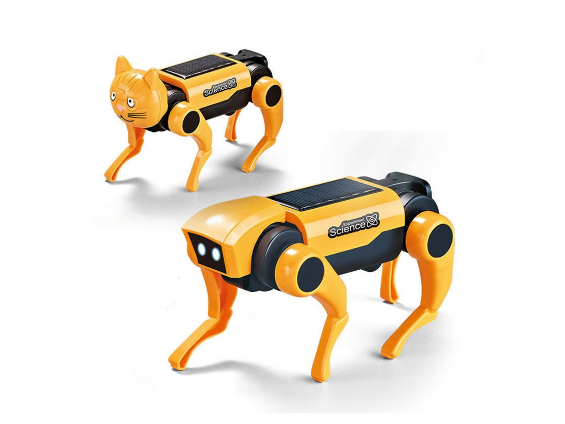 Gatos y perros de Digitallab alimentados con energía solar: pueden moverse mientras toman el sol