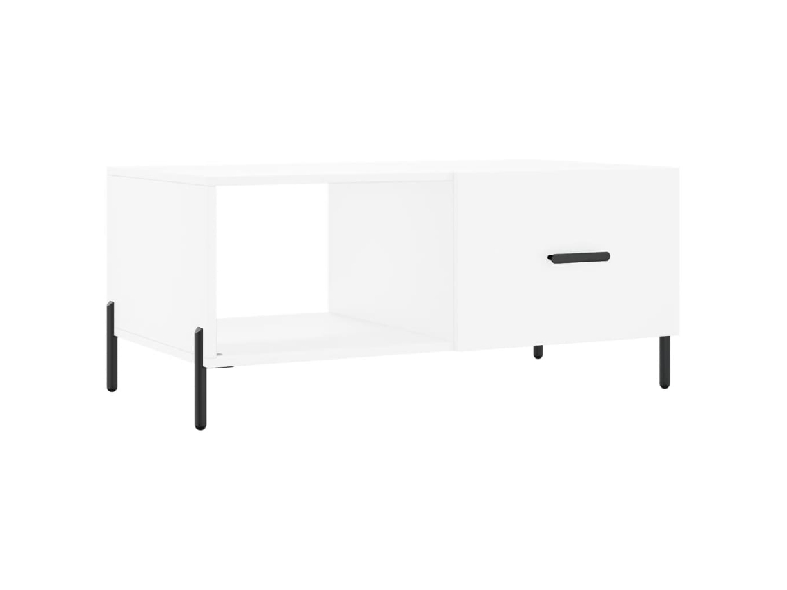 Maison Exclusive - Mesa De Centro Madera Contrachapada Blanco 90x50x40 Cm