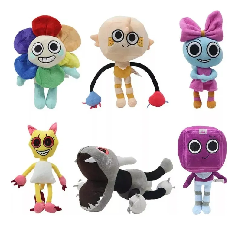 Ky Dandys Plush World Vayotoy Juego de terror (6 piezas)