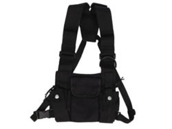 Bolsa Pectoral Oxford Para Walkie-talkie Con Correa Ajustable, Gran Capacidad, Universal Para Radios.