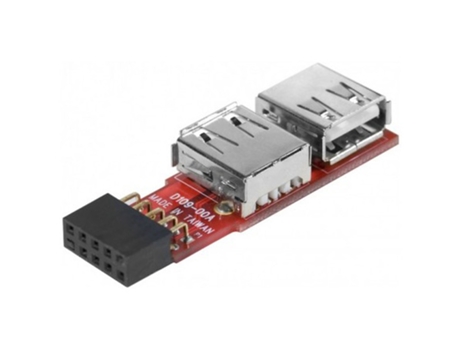 Adaptador GÉNÉRIQUE para 2 Puertos Usb 2.0 Internos en la Placa Base Générique