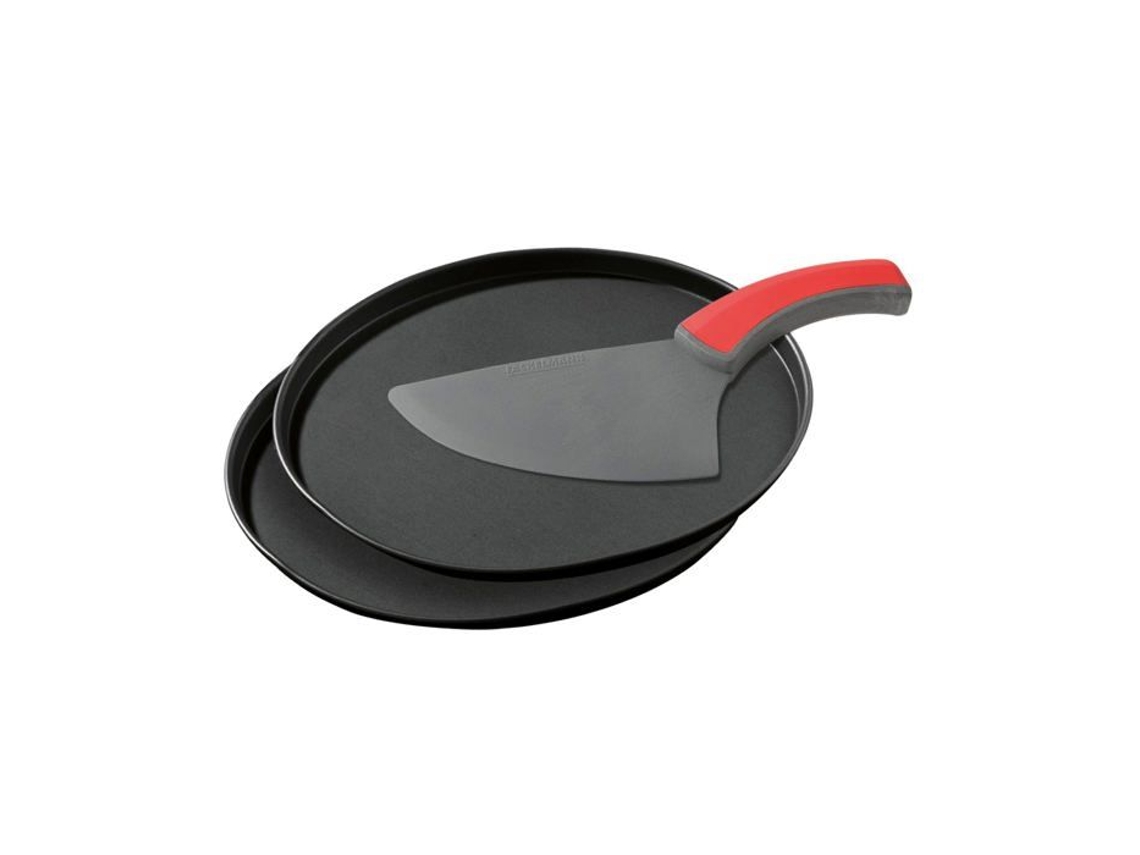 Conjunto De Pizza Zenker 7513 3 Piezas Acero Antiadherente Para Adultos