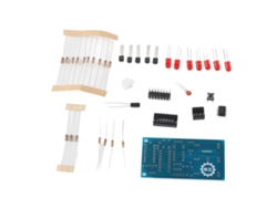 2026as-kit DIY Datos electrónicos 4.5-5v con LED para manualidades electrónicas divertidas