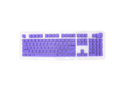 Teclas Pbt Para Teclado Mecánico, 106 Teclas, Moldeado Bicolor, Altura Oem, Transmisión De Luz Púrpura.