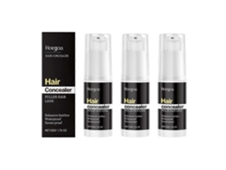 1-3x Hairfillup Corretivo De Cabelo Preto 50g, Pó para aprimorar Linha de Cabelo Profissional Para Mulheres E Homens Fácil de Usar