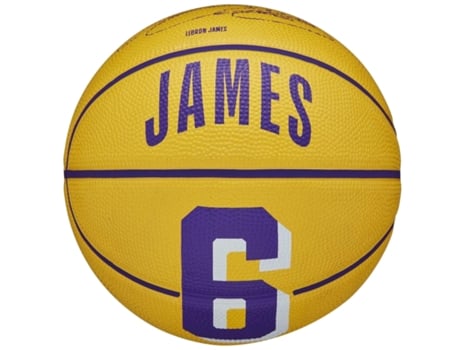 Balon de Baloncesto WILSON (3 - Goma - Amarillo)