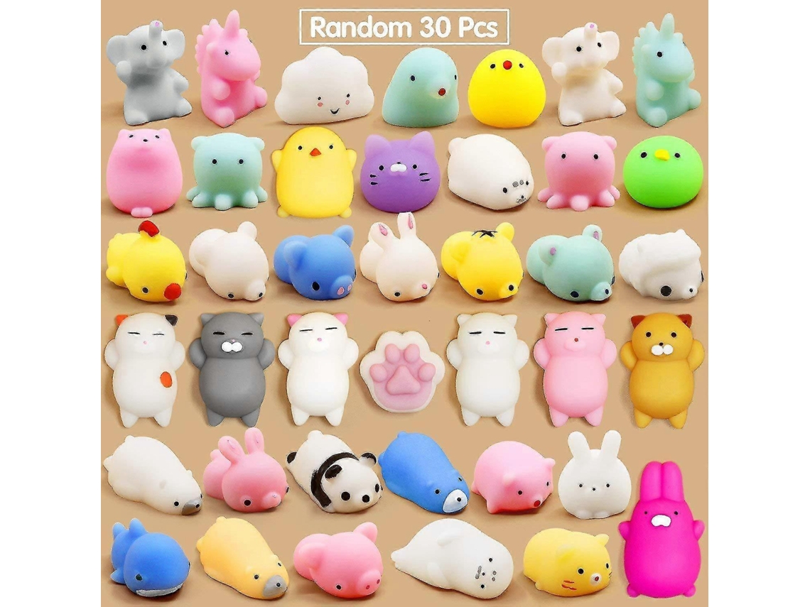 30 adorables peluches para apretar: juguetes de crecimiento lento para fiestas, regalos de Navidad y para aliviar el estrés. Aeuzwr