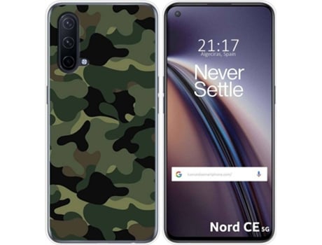 Carcasa OnePlus Nord CE 5G TUMUNDOSMARTPHONE Camuflaje Multicolor
