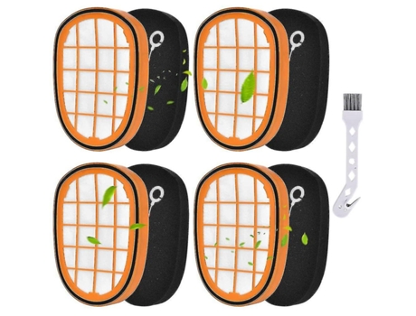 Accesorio Aspiradoras Compatibilidad Universal 4 Filtros PHILIPS Speedpro Max Aqua Fc6812 Fc6813