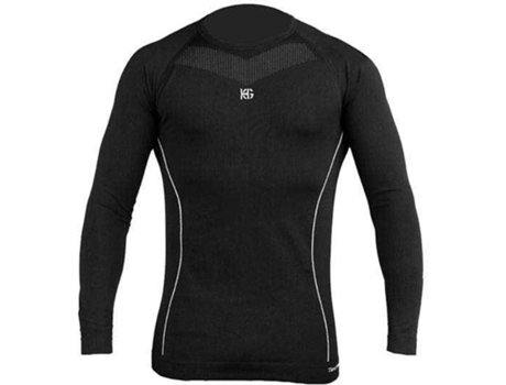 Camiseta Dupla de Hombre para Running SPORT HG Technical Soft Negro (2XL)