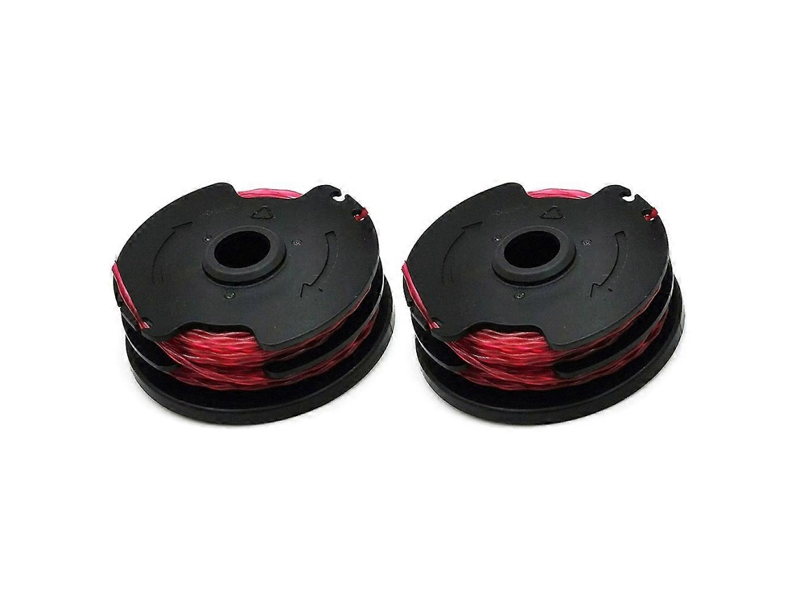Carrete de hilo T9c para desbrozadora Hyper Tough Worx WG117 WG118 G4T, nailon, modelo HT18 (2 unidades)