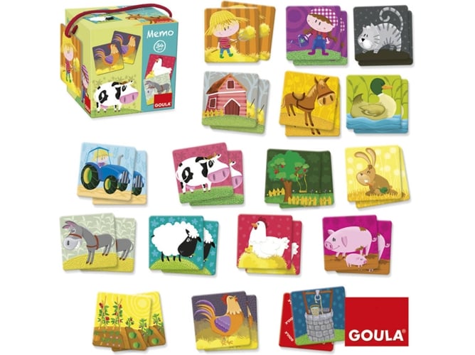 Juguete Educativo JUMBO Farm Memo
