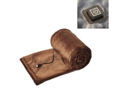 2026-manta Electrica Usb De Lana Polar Portatil Con Control Termostatico Y Lavable Maquina Para Invierno 140*80cm Café
