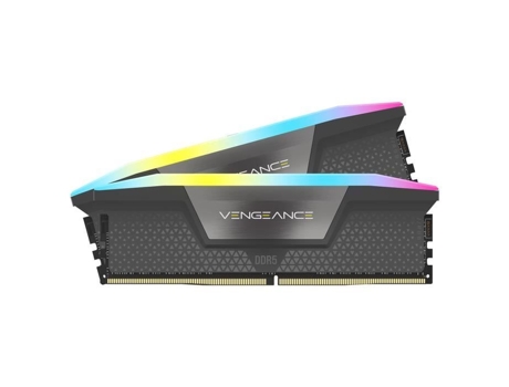 Memoria Ram - - Vengeance Ddr5 Ram 64 Gb (2X32 Gb) 5600 Mhz Cl40 Compatible Con Amd Expo Icue - Gris (Cmk64Gx5M2B5600Z40) CORSAIR