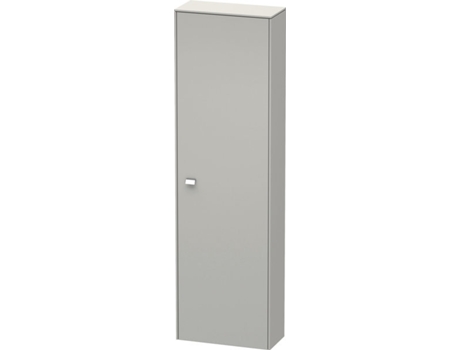 Gabinete alto DURAVIT Brioso 177,0x52,0x24,0 cm 1 puerta bisagra derecha 1 estante de madera 3 estantes de vidrio