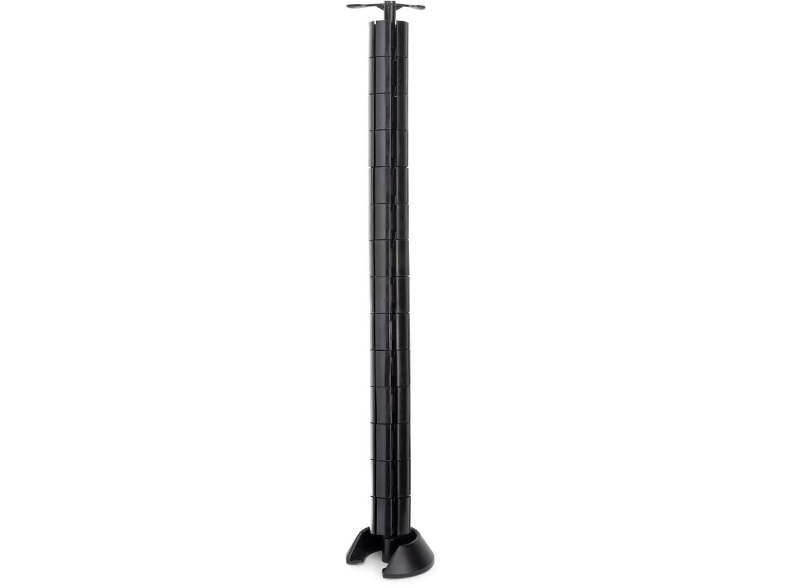Columna de pasacables hexagonal - Plástico negro - Plástico