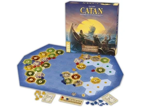 Juego de Mesa DEVIR Catan Piratas Y Exploradores