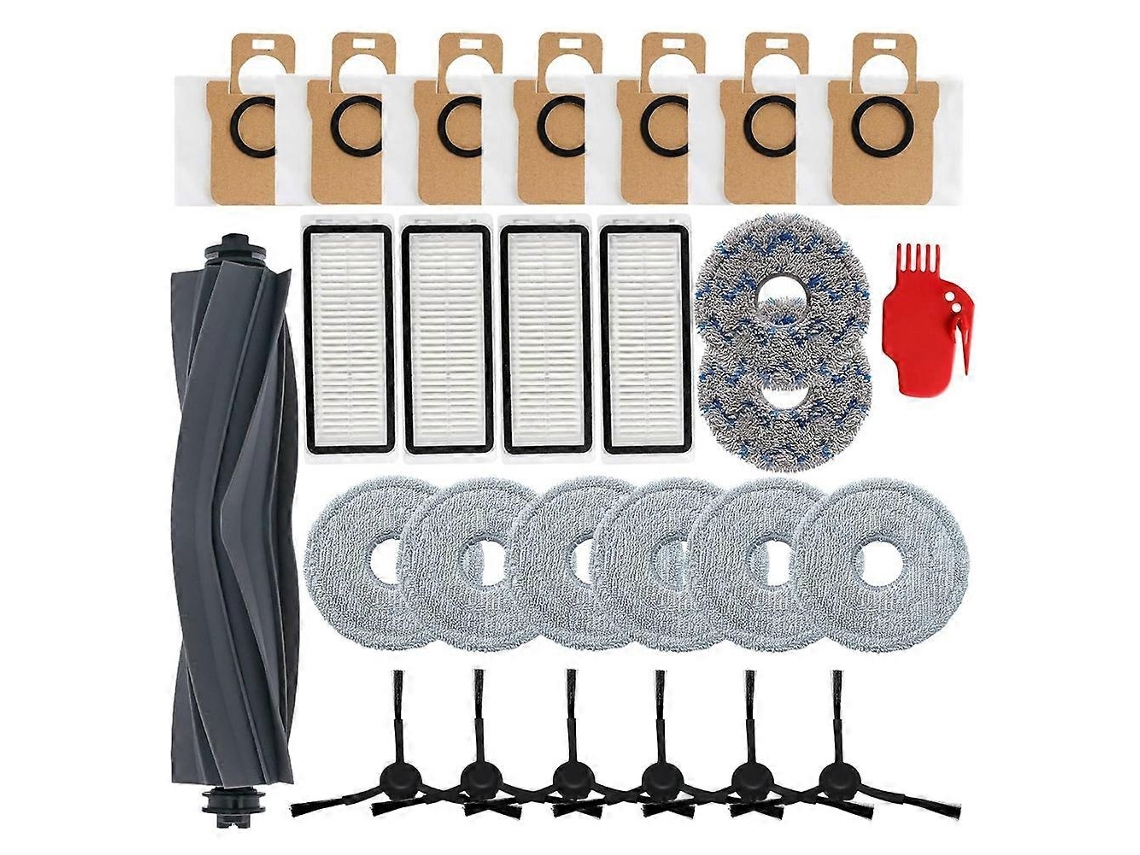 Repuestos para aspiradoras L30 Ultra/L20 Ultra: Cepillo lateral principal, filtros HEPA, almohadilla de fregado.