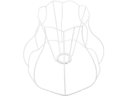 Lámpara Europea Diy Para Pantalla De Lámpara De Mesa O De Pie, Elegante Portalámparas Para Creaciones.