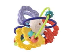 Pelota De Silicona Para La Dentición De Bebés: Segura, Alivia El Dolor De La Dentición, Promueve La Coordinación Mano-ojo Y El Desarrollo Sensorial.