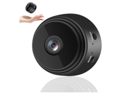 Minicámaras portátiles 1080P HD inalámbricas con visión nocturna y detección de movimiento para seguridad del hogar Yizhood (negras)